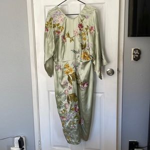 ASOS CURVE Floral Embroidered Dress